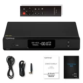 Przetworniki DAC - Topping D90LE - Przetwornik cyfrowo-analogowy HiFi z Bluetooth 5.0 Czarny ✦ SALON ✦ ZAPYTAJ O RABAT ✦ RATY 30x0% - miniaturka - grafika 1