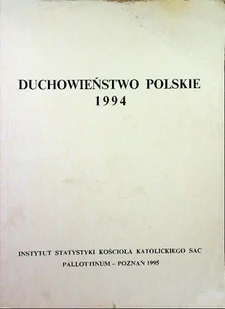 Duchowieństwo polskie 1994 - Religia i religioznawstwo - miniaturka - grafika 1