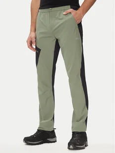 CMP Spodnie outdoor 33T6627 Zielony Active Fit - Odzież trekkingowa męska - miniaturka - grafika 1