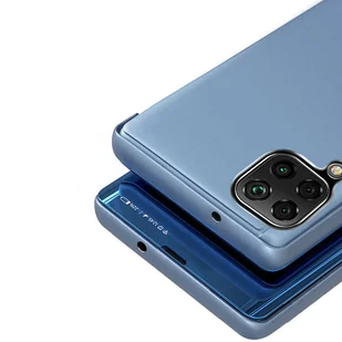 Clear View Case futerał etui z klapką Samsung Galaxy A22 4G niebieski - Etui i futerały do telefonów - miniaturka - grafika 5