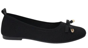 Baleriny damskie Evento 25BL02-9048 czarny - Baleriny - miniaturka - grafika 1