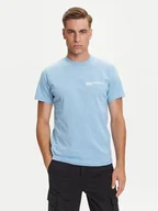 Koszulki męskie - Karl Lagerfeld Jeans T-Shirt A1M17003 Niebieski Slim Fit - miniaturka - grafika 1