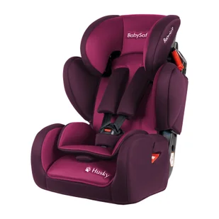 BabySafe Fotelik 9-36 kg HUSKY SIP Pink Violet - Foteliki samochodowe - miniaturka - grafika 1