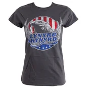 Bluzki damskie - bluzka damska LYNYRD SKYNYRD - EAGLE szara-XXL - miniaturka - grafika 1