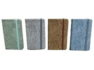 Notesy i bloczki - Notes z gumką Kwiaty MIX - miniaturka - grafika 1