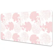 Podkładki na biurko - Podkładka na biurko z nadrukiem Kwiatowy wzór 90x45 cm - miniaturka - grafika 1