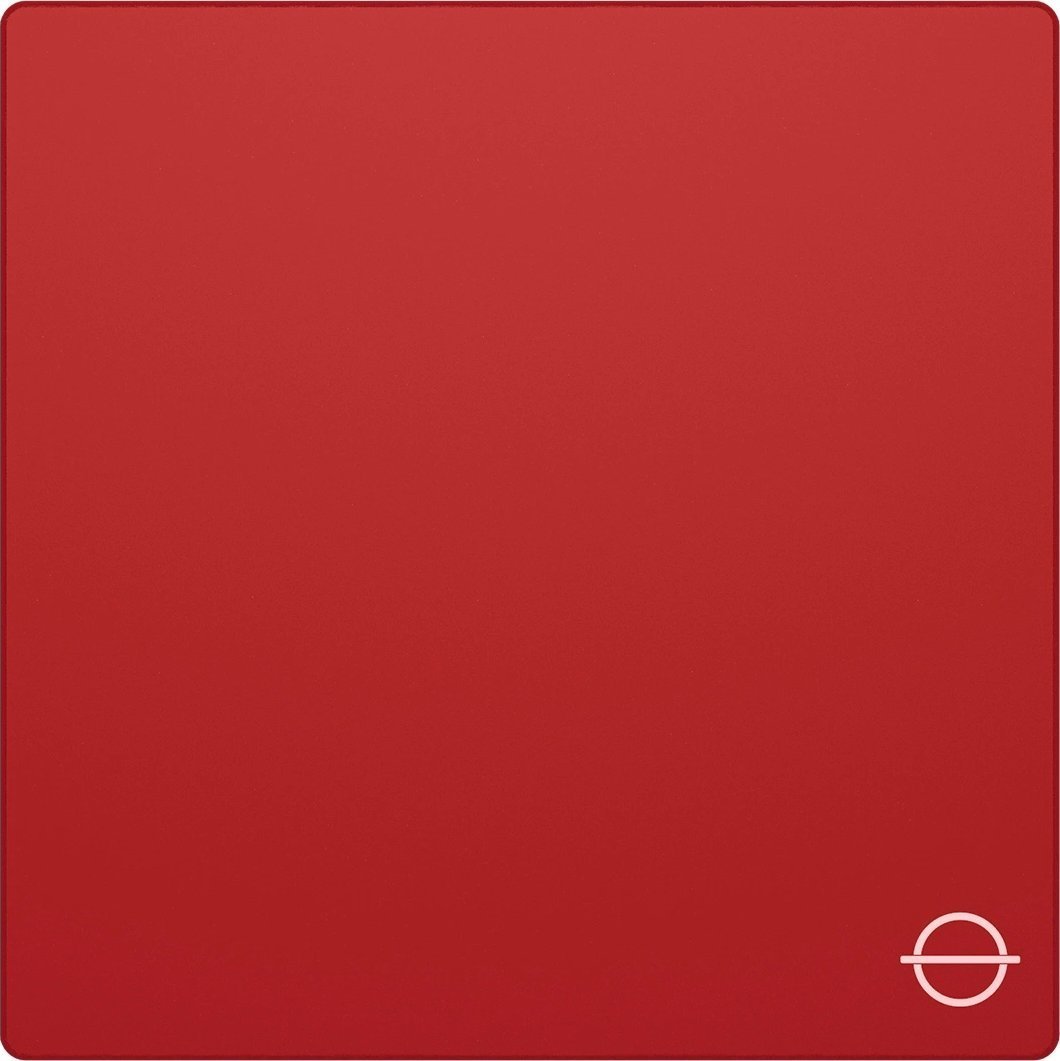 Lethal Gaming Gear LGG Saturn PRO Raudona Pelės kilimėlis XL Soft Square 500mm x 500mm