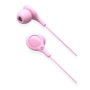 Słuchawki - XO EP46 jack 3,5mm z redukcją szumów różowe - miniaturka - grafika 1