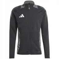 Bluzy męskie - Bluza męska adidas Tiro 24 Competition czarno-szara IP1870 L - miniaturka - grafika 1