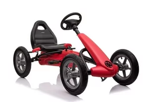 Super-Toys NAJNOWSZY GOKART NA PEDAŁY KOŁA POMPOWANE - NOWOŚĆ/1904 1904-NIEBIESKI - Jeździki dla dzieci - miniaturka - grafika 1