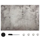 Tablice i flipcharty - Ścienna tablica magnetyczna, szklana, 50 x 30 cm - miniaturka - grafika 1