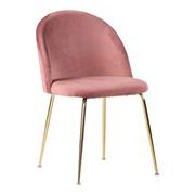Krzesła - Zestaw 2 różowych krzeseł do jadalni House Nordic Geneve - miniaturka - grafika 1