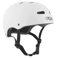 Kaski rowerowe - TSG kask - skate/bmx injected color injected white (157) rozmiar: L/XL - miniaturka - grafika 1