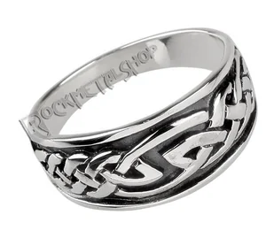 Pierścień Celtic Knot, Srebro 925-H - Pierścionki - miniaturka - grafika 1