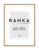 Ramki na zdjęcia - Ramka na zdjęcia 60x80 cm Brzoza - miniaturka - grafika 1