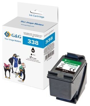 Tusz G&G nabój z tuszem 1 szt. Zamiennik Wysoka XL wydajność Czarny 14707
