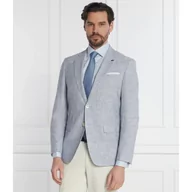 Marynarki męskie - BOSS Marynarka H-Hutson-233 | Slim Fit | z dodatkiem lnu - miniaturka - grafika 1