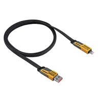 Kable - Kabel USB A + USB type C / USB type C + Lightning 1m AK-USB-57 65W - miniaturka - grafika 1