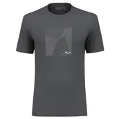 Koszulki męskie - Salewa Męski T-Shirt Pure Building Dry M - miniaturka - grafika 1