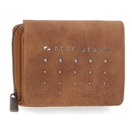 Portfele - Pepe Jeans Holly portfel z portmonetką, brązowy, 10 x 8 x 3 cm, sztuczna skóra, brązowy, rozmiar uniwersalny, brązowy, Einheitsgröße, portfel z portfelem - miniaturka - grafika 1