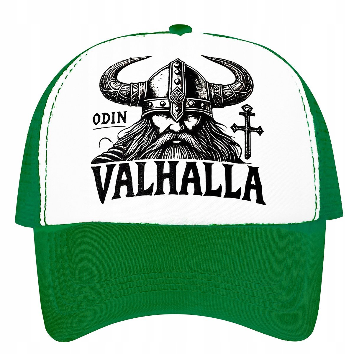Czapka z daszkiem trucker siateczka tirówka Walhalla Valhalla Odyn Wiking