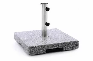 Garthen Stojak na parasol - granit i stal - 37 kg - Parasole ogrodowe - miniaturka - grafika 1