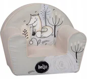 Krzesła obrotowe dla dzieci - FOTELIK DLA DZIECKA DZIECI FOTEL Z PIANKI PIANKOWY PUFA DO ZABAWY PREZENT - miniaturka - grafika 1