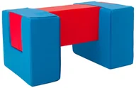 Klocki - Zestaw 3 Klocków Piankowych Kładka Na Rzepach Zestaw 3 Klocków Piankowych Kładka Na Rzepach (Kolor: Granatowy, Czerwony) - miniaturka - grafika 1
