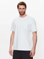 Koszulki męskie - New Balance T-Shirt MT23567 Niebieski Relaxed Fit - miniaturka - grafika 1