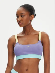 Quiksilver Góra od bikini Bra Top EQWX303134 Niebieski - Stroje kąpielowe - miniaturka - grafika 1