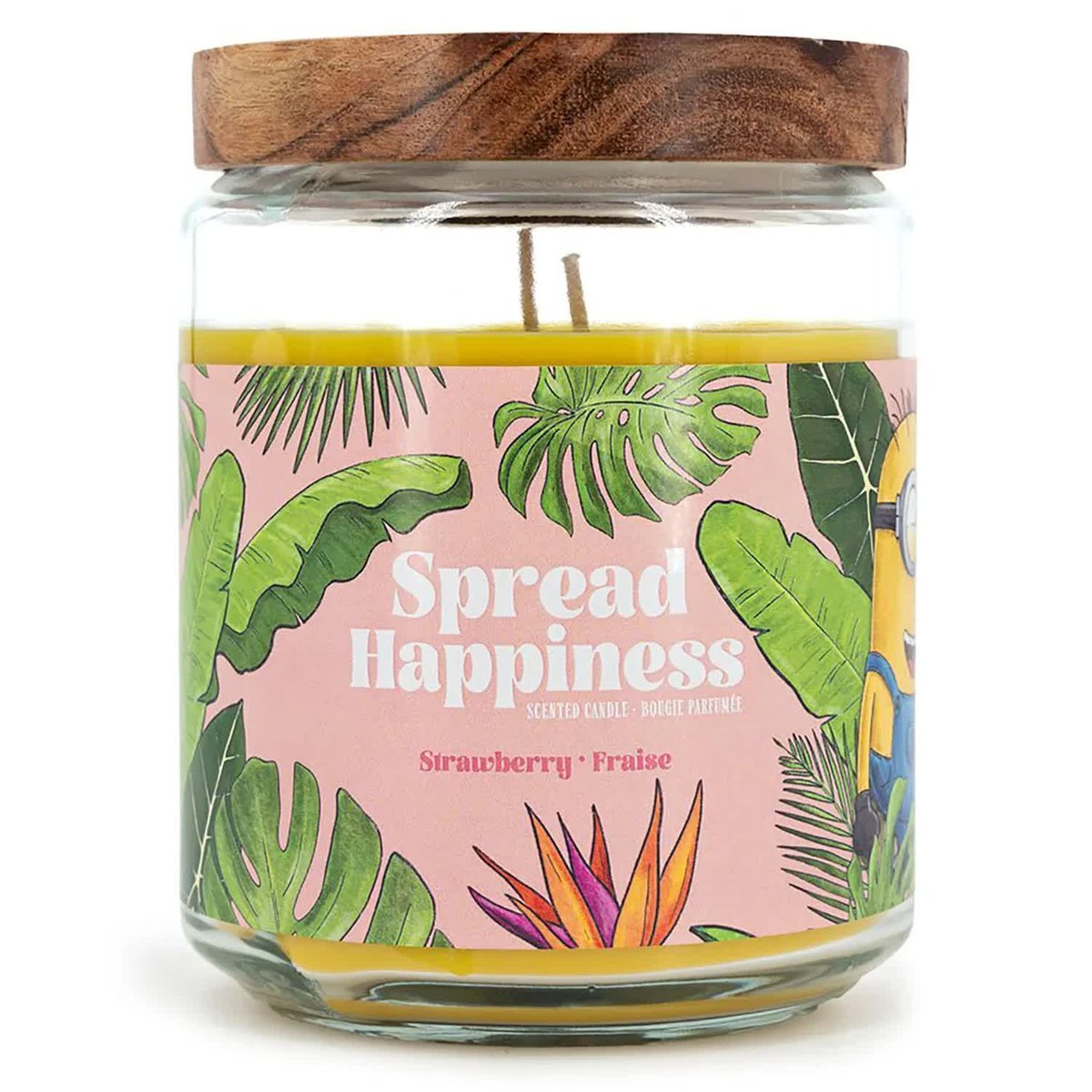 Świeca zapachowa Minions Spread Happiness 510 g - Strawberry