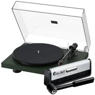 Gramofony - Pro-Ject Debut Carbon EVO - Gramofon manualny + Brush it + Clean it GRATIS! Zielony - miniaturka - grafika 1