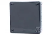 Puszki elektryczne i akcesoria - Puszka hermetyczna H55-L 118x118x46 IP55 12-wylotowa czarna ONNLINE - miniaturka - grafika 1