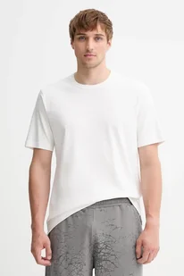 Diesel t-shirt T-ADJUST-SLITS-R17 T-SHIRT męski kolor biały gładki A16672.0AIJU - Koszulki męskie - miniaturka - grafika 1