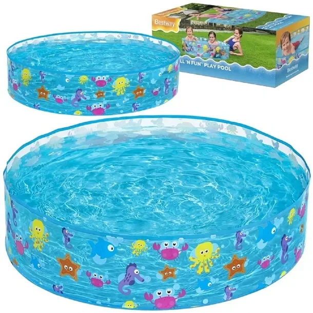 Bestway Basen Rozporowy Ogrodowy Dla Dzieci Fill'n Fun 122cm 55028 Basenik