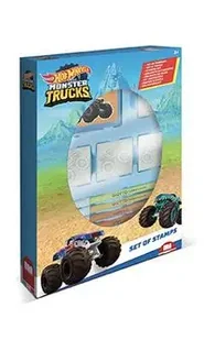 Hot Wheels - Pieczątki 4szt - Multiprint - Zabawki kreatywne - miniaturka - grafika 1