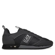 Sneakersy męskie - Sneakersy EA7 Emporio Armani X8X027 XK050 D186 Szary - miniaturka - grafika 1