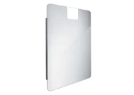 Lustra - Nimco Lustra - Lustro z oświetleniem LED, 60x80 cm, aluminium ZP 20002 - miniaturka - grafika 1
