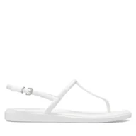 Sandały damskie - Sandały Crocs Miami Thong Flip 209793 Szary - miniaturka - grafika 1