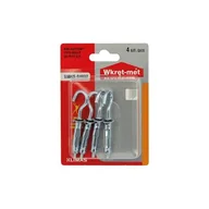 Kołki - Wkręt-met Kołek stalowy typu "molly" z hakiem półpełnym M4 x 38 - miniaturka - grafika 1