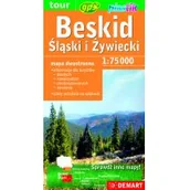 Przewodniki - DEMART Beskid Śląski i Żywiecki - mapa turystyczna - Opracowanie zbiorowe - miniaturka - grafika 1