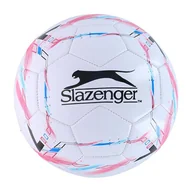 Piłka nożna - Slazenger - Piłka do piłki nożnej r. 5 (biały / różowy) - miniaturka - grafika 1