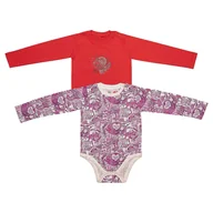 Body dla niemowląt - Komplet 2 body niemowlęce dziewczęce, rozmiar 86, WOŚP - miniaturka - grafika 1
