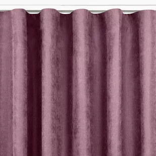 Zasłona MILANA kolor liliowy styl klasyczny taśma wave transparentna 7 cm szenila 220x175 homede - CURT/HOM/MILANA/CHENILLE/PLEA - Zasłony - miniaturka - grafika 1