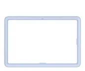 Etui do tabletów - Samsung Etui Frame Cover do Tab S11 Ultra niebieskie EF-JX930CLEGWW - miniaturka - grafika 1