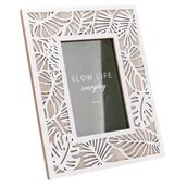 Ramki na zdjęcia - Drewniana ramka na zdjęcie Forkhill, biały, 19 x 24 x 1,1cm - miniaturka - grafika 1