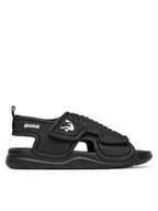Buty dla chłopców - Shaq Sandały LEA-XM-0048 Czarny - miniaturka - grafika 1