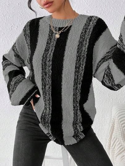 SHEIN SWETER DAMSKI Z DŁUGIM RĘKAWEM 36 1ŁŁI