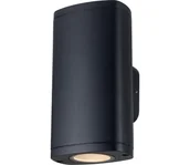 Lampy ogrodowe - Kanlux 38882 - Kinkiet zewnętrzny ZEVI 2xGU10/10W/230V IP54 czarny - miniaturka - grafika 1