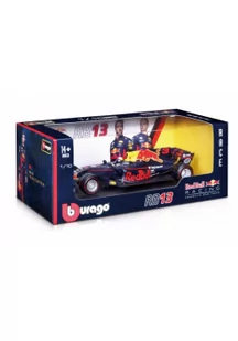 Bburago 4893993180028 Max Verstappen RB 13 Red Bull Scale model - Kolekcjonerskie modele pojazdów - miniaturka - grafika 2